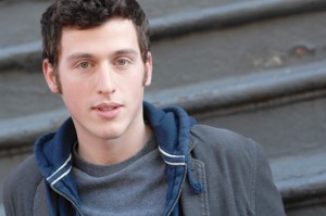 Puppeteer Jon Riddleberger play Joey, the horse, in the Buell's production of 'War Horse.'