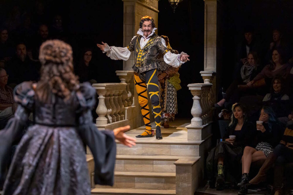 Krystel Lucas and Sam Gregory in TWELFTH NIGHT_ Photos by Adams VisCom