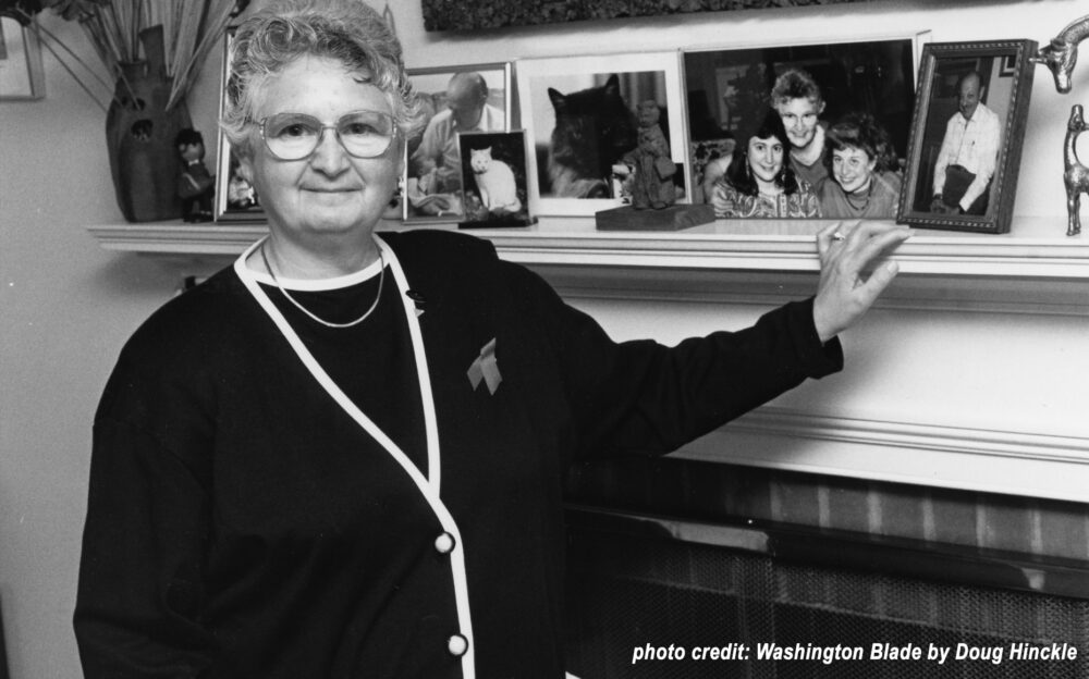PFLAG Mourns Past National President Paulette Goodman OUT FRONT