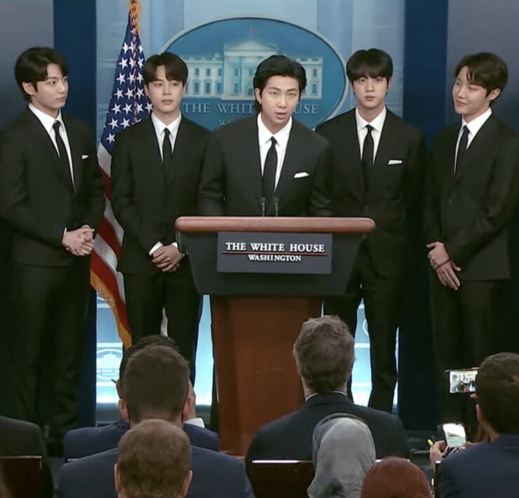 BTS visits the White House