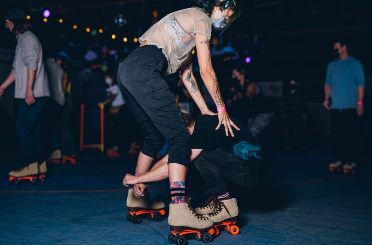 Rainbow Dome skate date