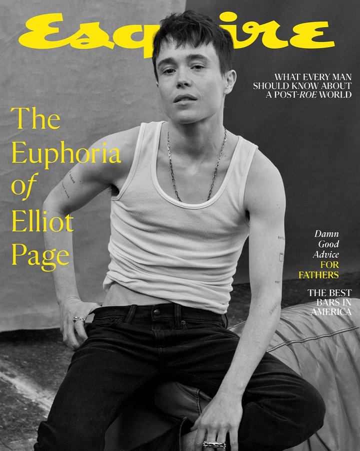 Elliot Page Esquire Cover