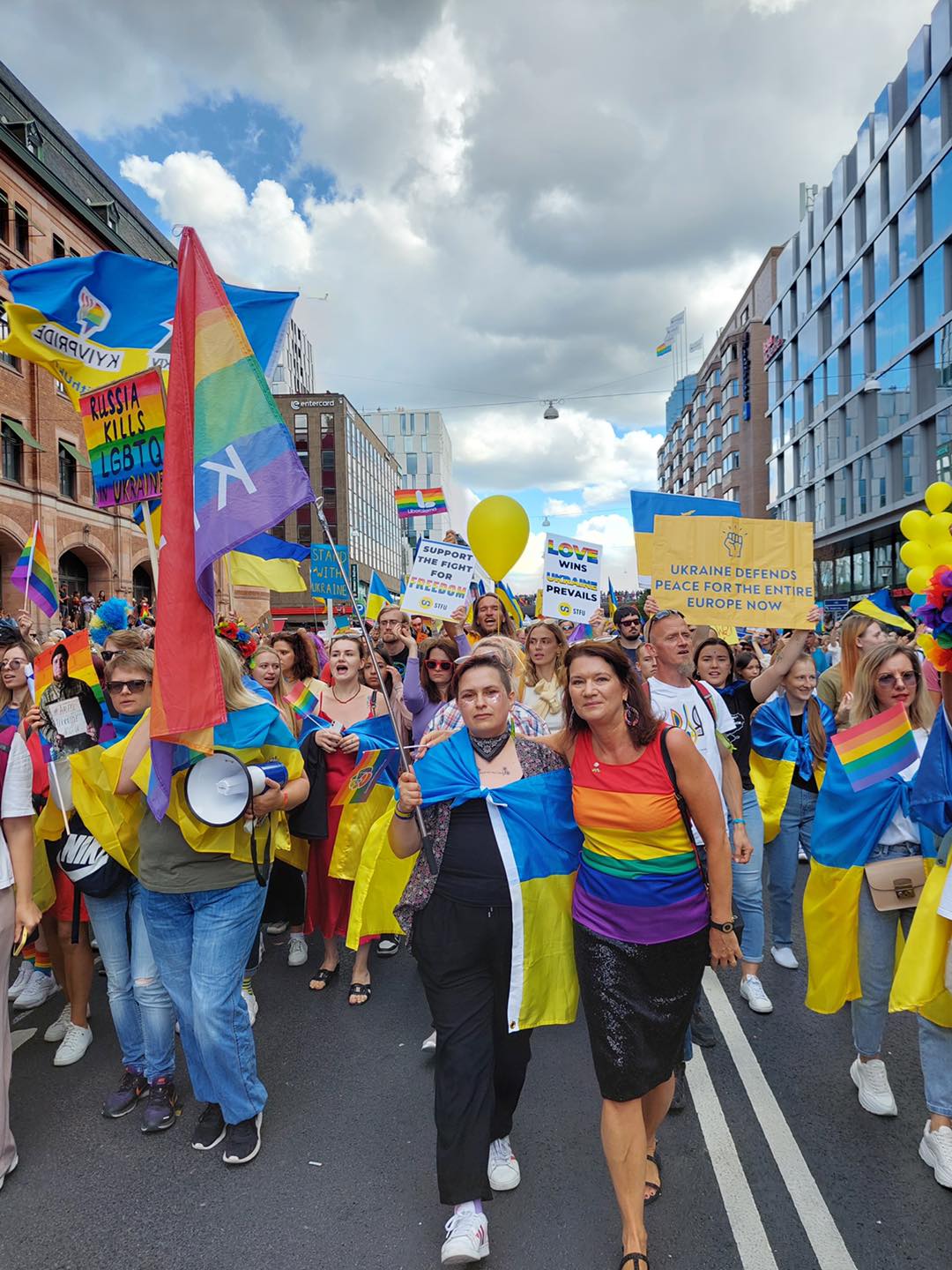 LGBTQ Ukrainians during KyivPride