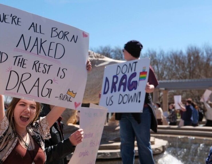Drag Protest LGBTQ Anti-Drag Legislation