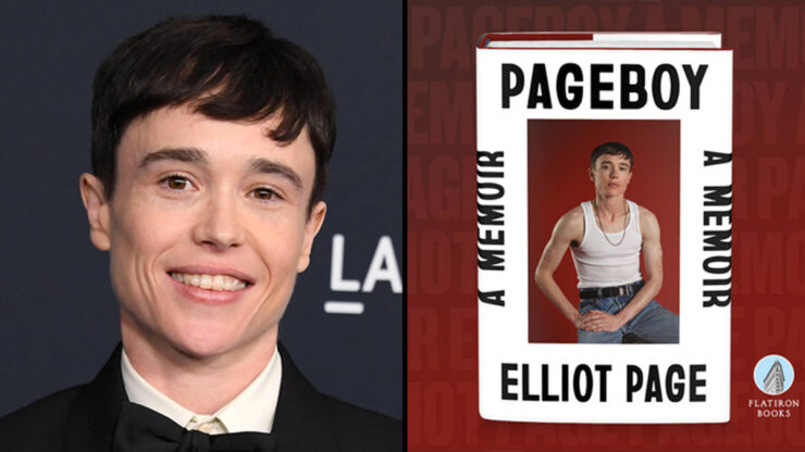 【サイン入り】PAGEBOY / ELLIOT PAGE サイン入り】PAGEBOY / ELLIOT PAGE