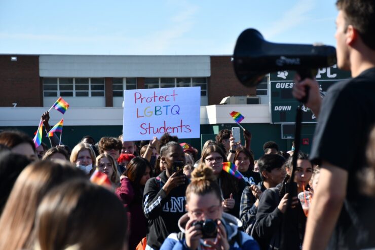 Students Protesting Don't Say Gay Law Florida