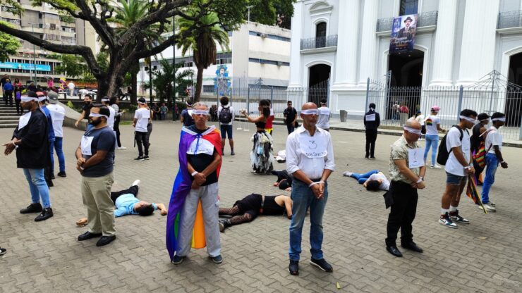 Protests against police raid of gay bar