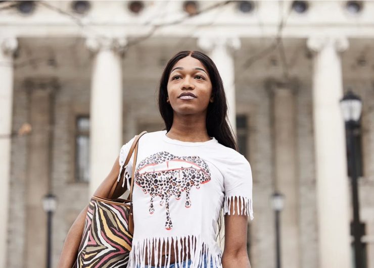 Makyyla Holland after winning a settlement against Broome County Jail