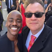 Ncuti Gatwa and Russell T. Davies