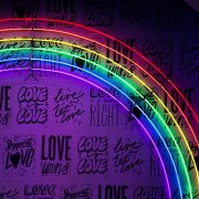neon pride, center