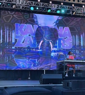 Kaleena Zanders performs at SF PRIDE 2023