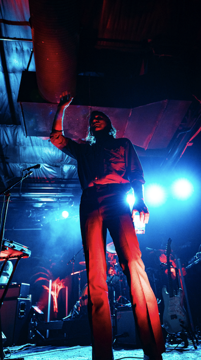 Jeffrey Paradise waves to the crowd