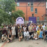 Group photo at Quality Hill Park
