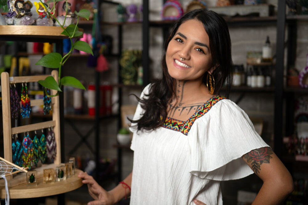 Lupita Tineo at Yolia Botanica