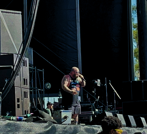 Action Bronson onstage