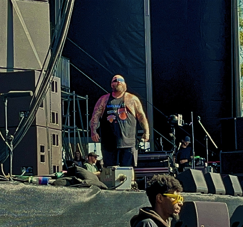 Action Bronson onstage