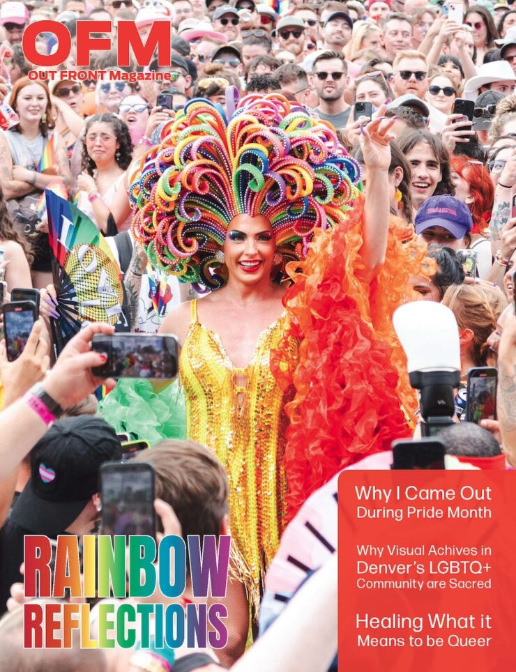 Rainbow Reflections July 2024 OFM issue cover