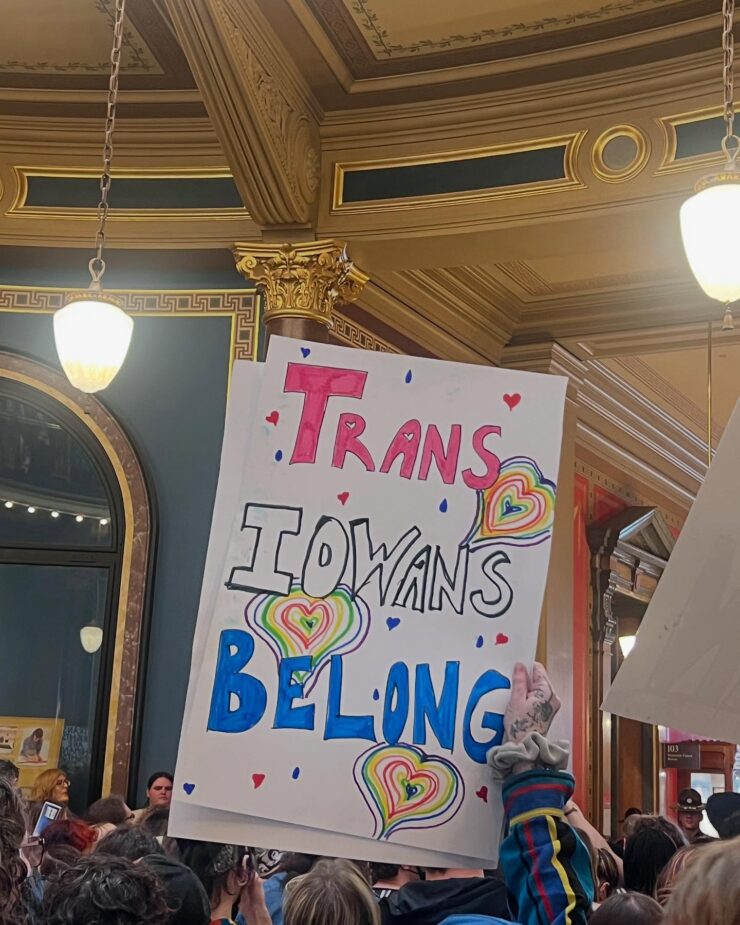 Trans Protections Blocked in Iowa