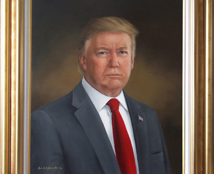 portrait of trump