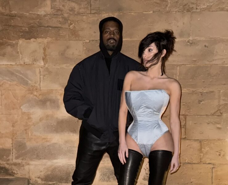 Kanye West and Bianca Censori