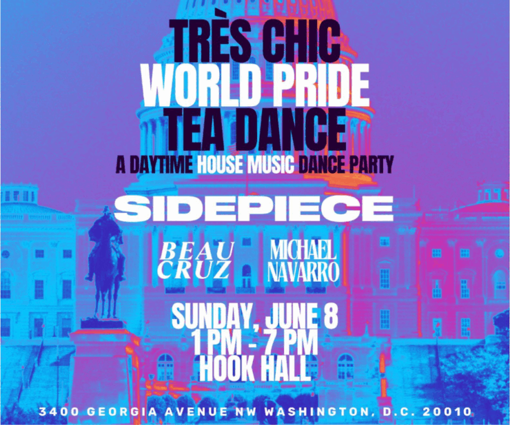 World Pride Tea Dance D.J. Sidepiece