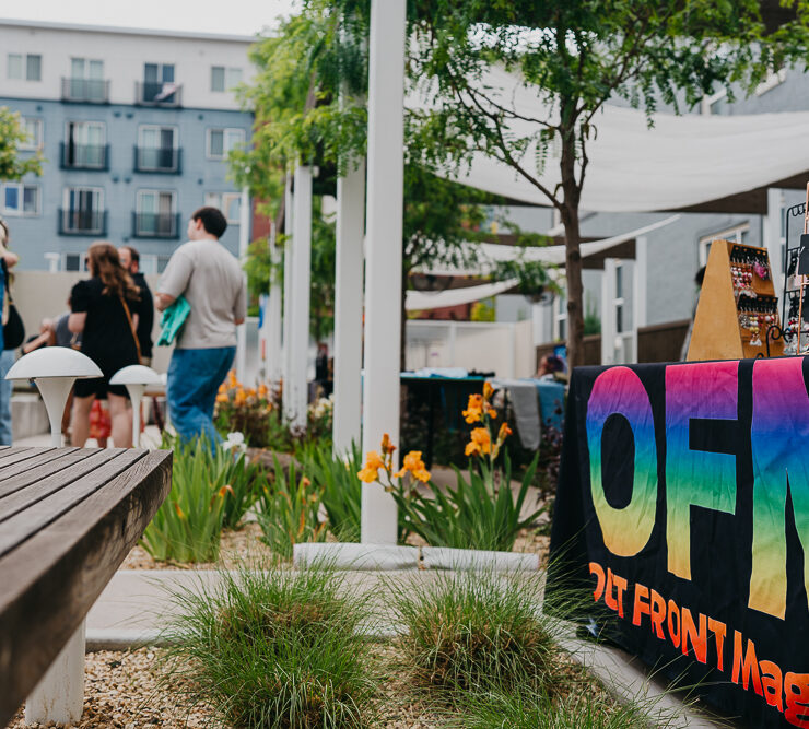 Out Front Magazine Queer Bazaar at Champagne Tiger.