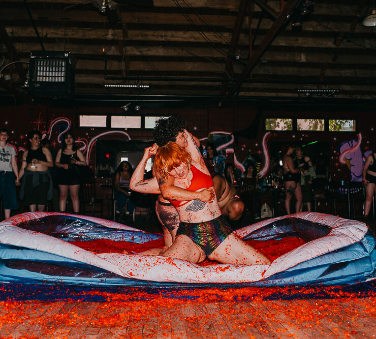 Dyke Jello Wrestling