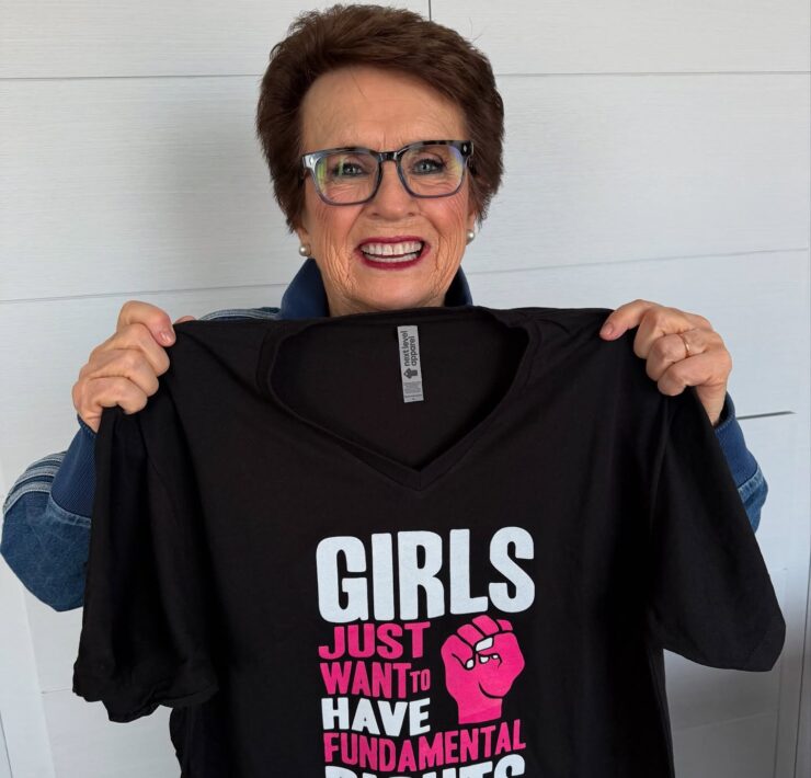 Billie Jean King speaks