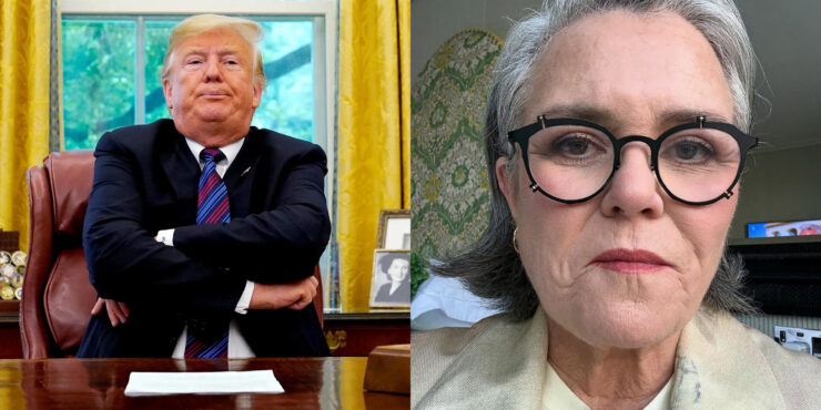 President tries to take Rosie O'Donnell's citizenship away
