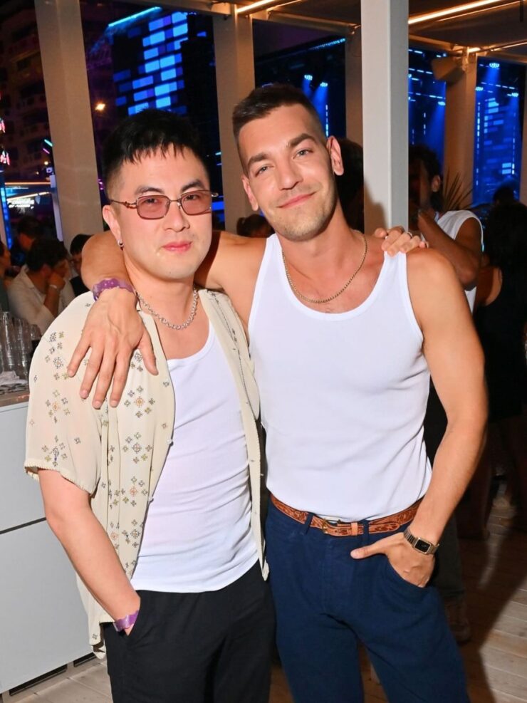 Matt Rogers and Bowen Yang