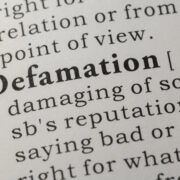 Defamation