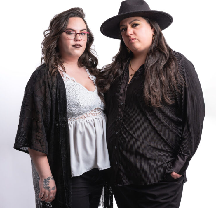 Coven Body Mods duo Haley (tattoo artist) and Vanessa (piercer)