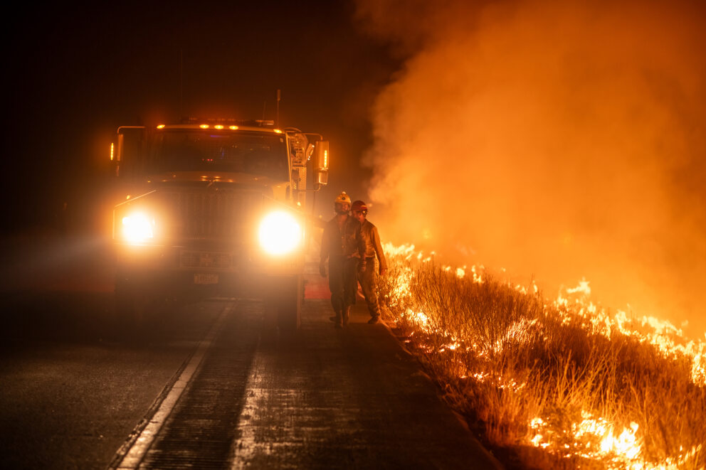 The Lee Fire Nears Containment